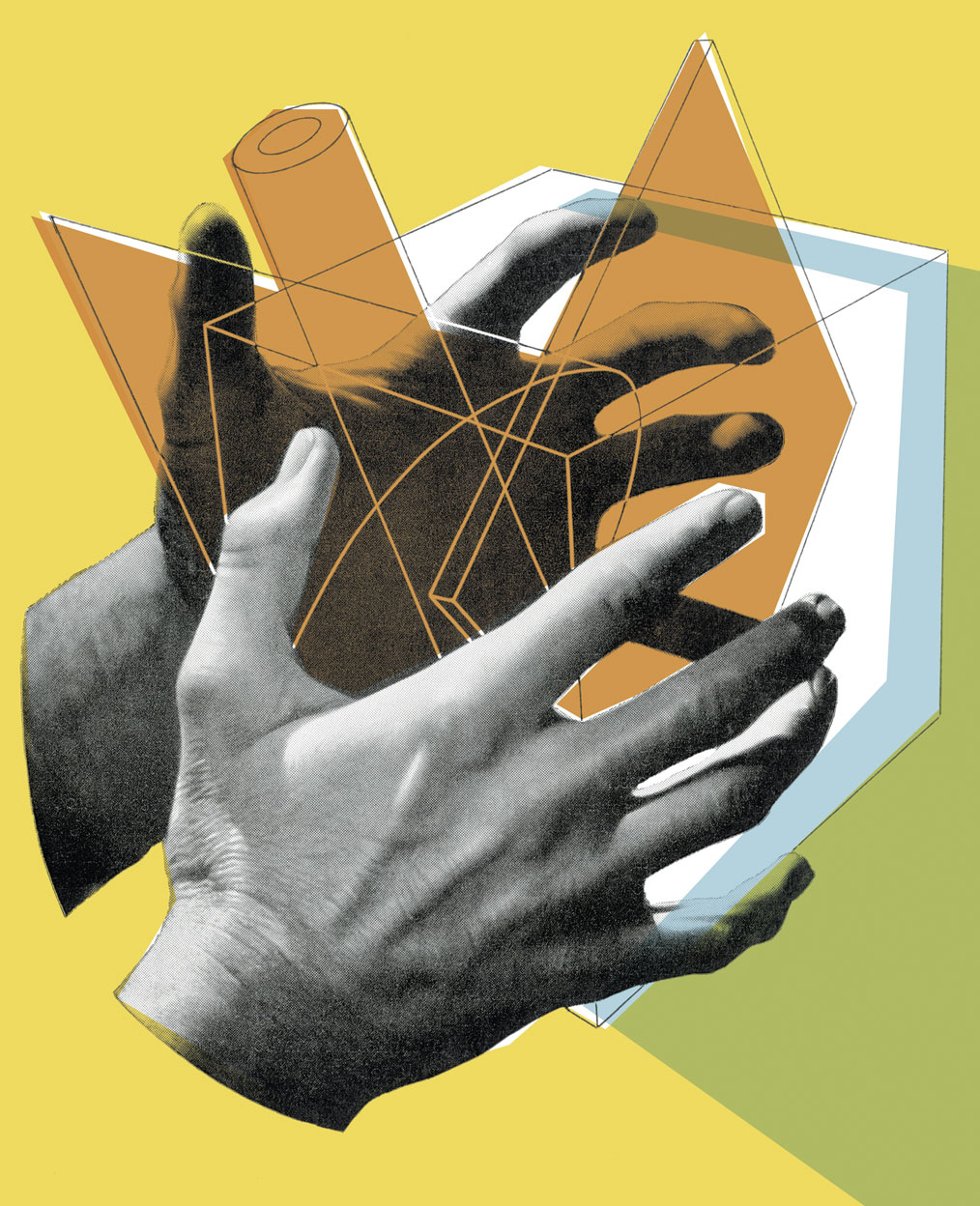 Abstract hands representing Hiring a web design company in Ireland